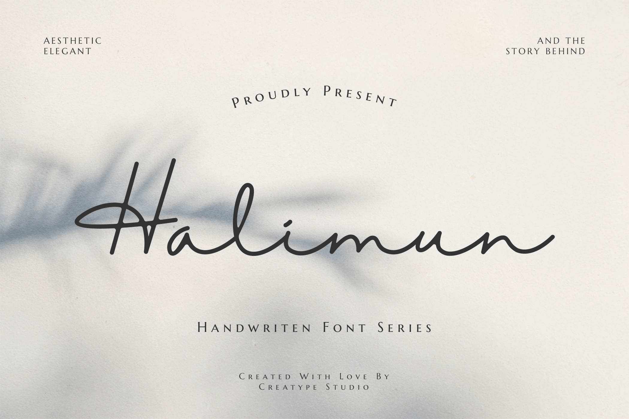 Halimun Font Best Handwritten Style Font That You Should Know