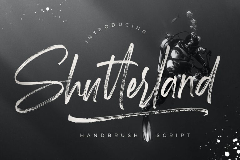 Shutterland Handbrush Script - Creatype Studio Co