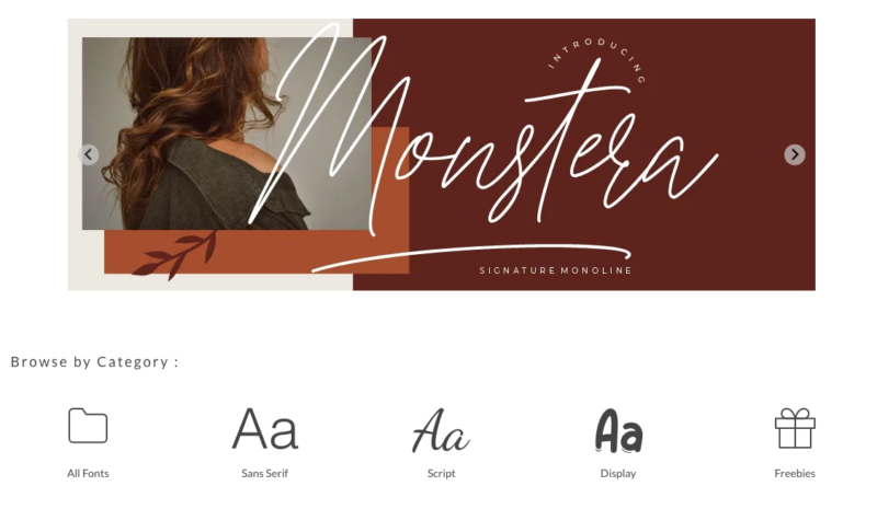 organize font