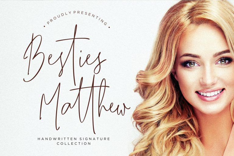 signature font