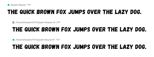 otf vs ttf
