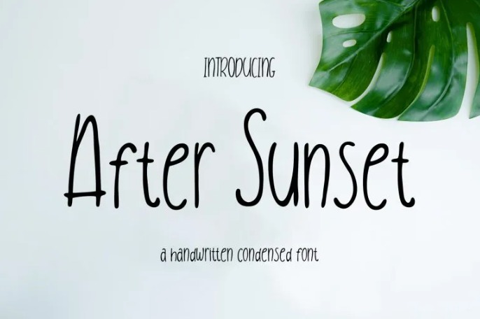 After Sunset