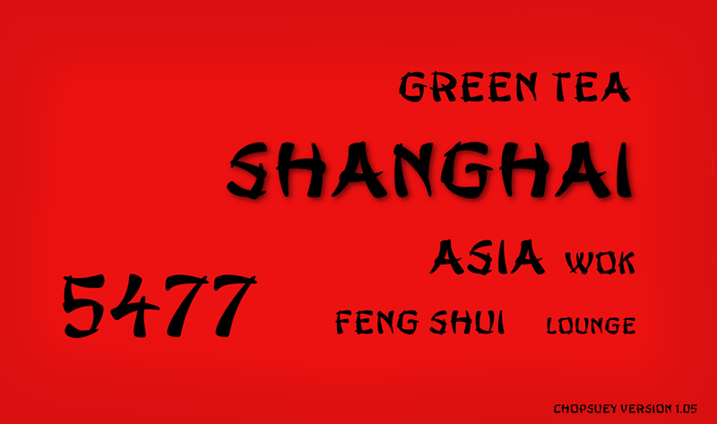 What is Chop Suey Font? Here are The Description and History