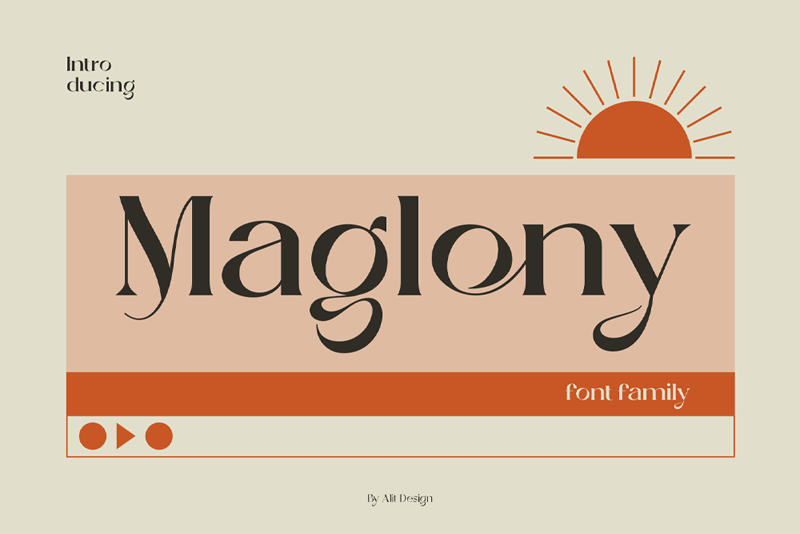 magnoly font