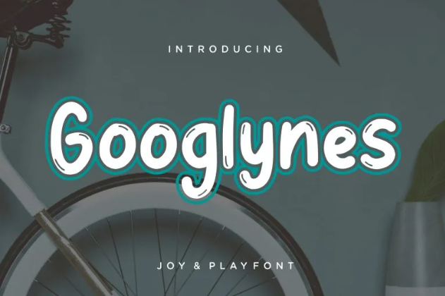 Googlynes Bubbly Comic Sans