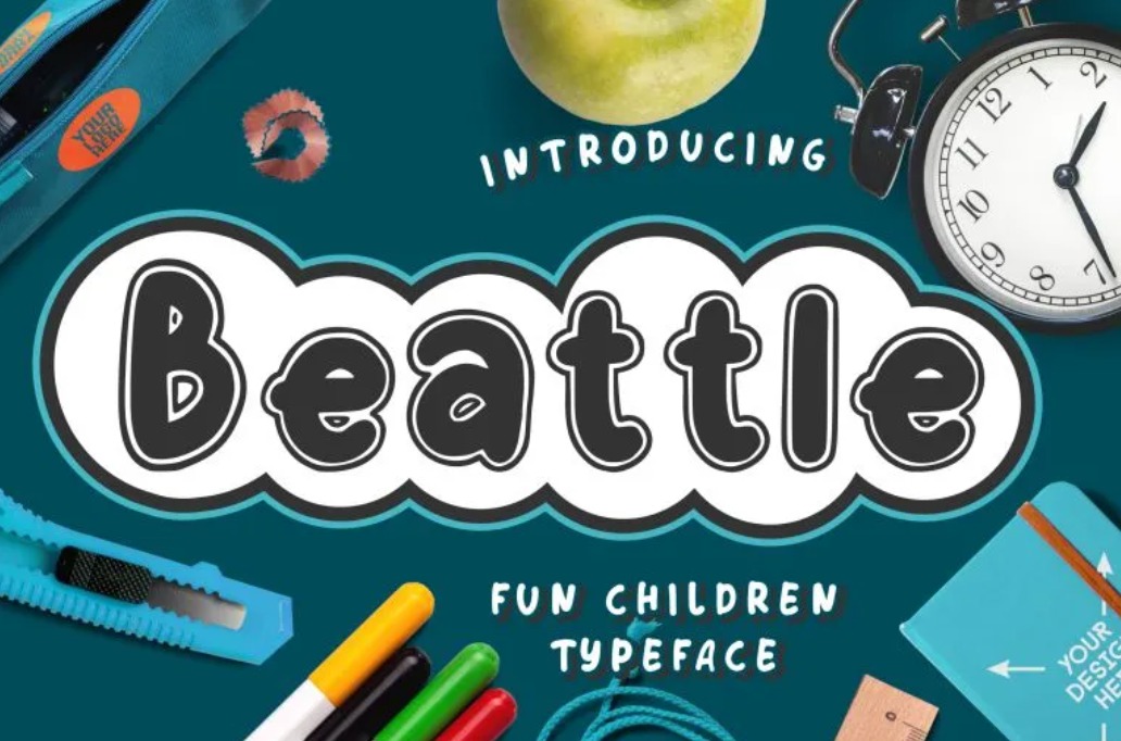 Beattle Fun Children Font