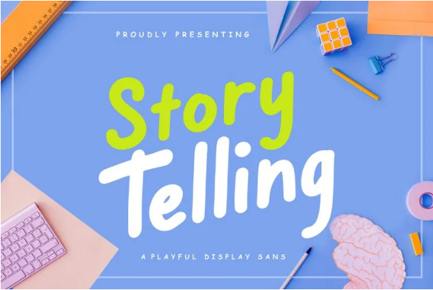 Story Telling Playful Sans
