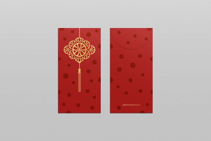 Festive Lantern Delight Angpao Design