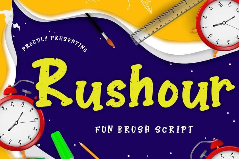 Rushour Font
