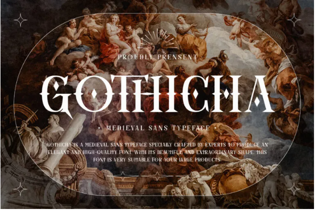 Gothica Medieval Typeface
