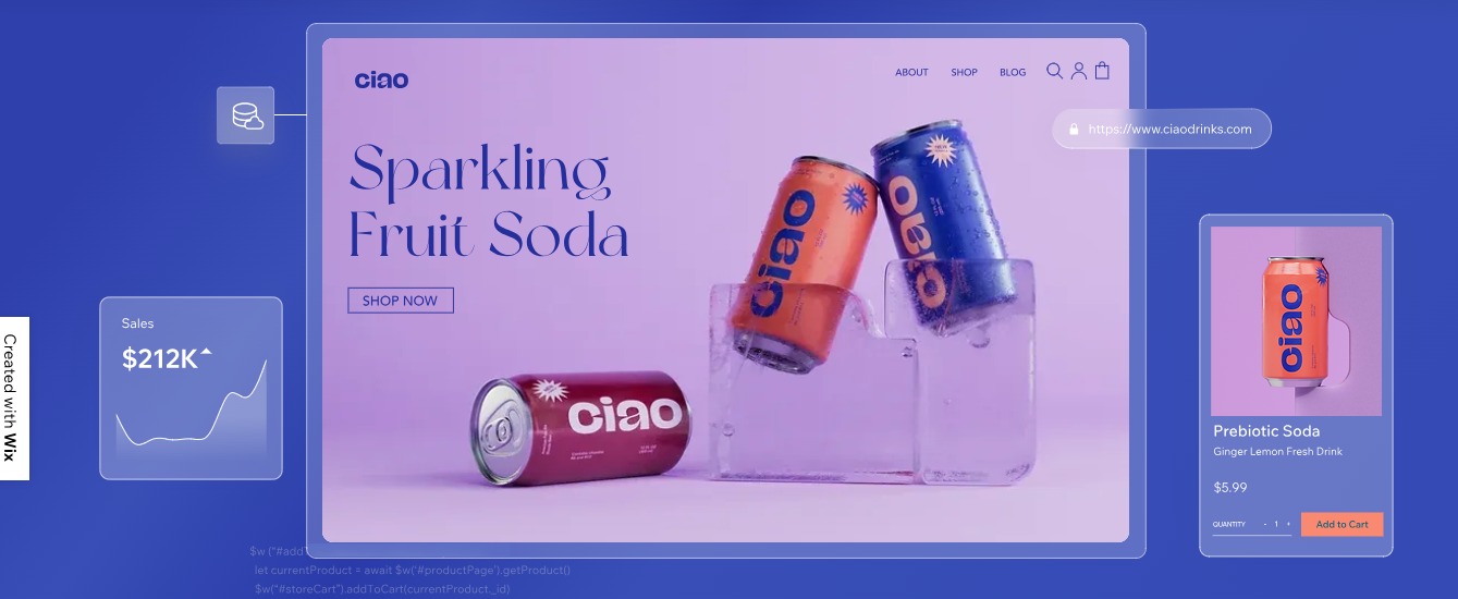 wix homepage