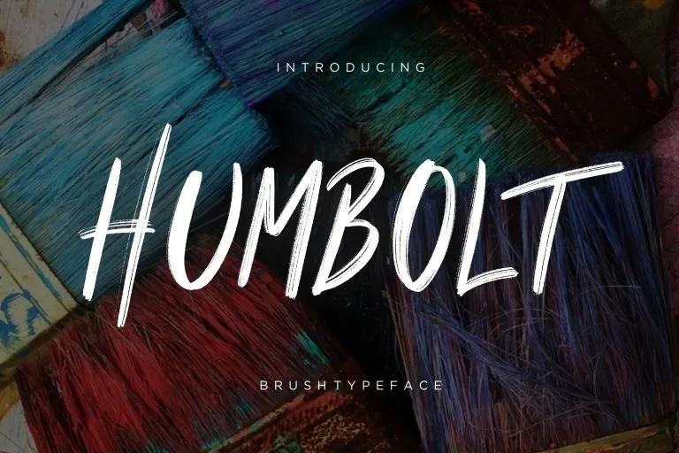 Humbolt as Best Font for Travel Agency Logo