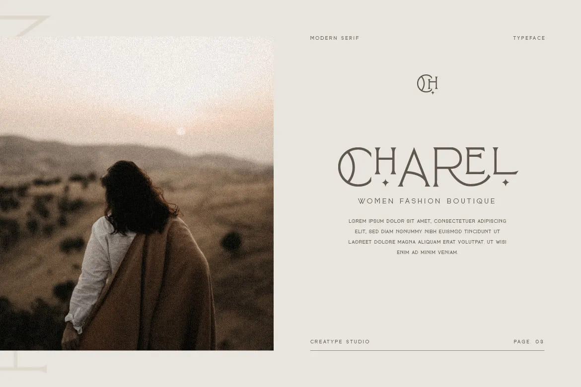 Moores Modern Serif Font