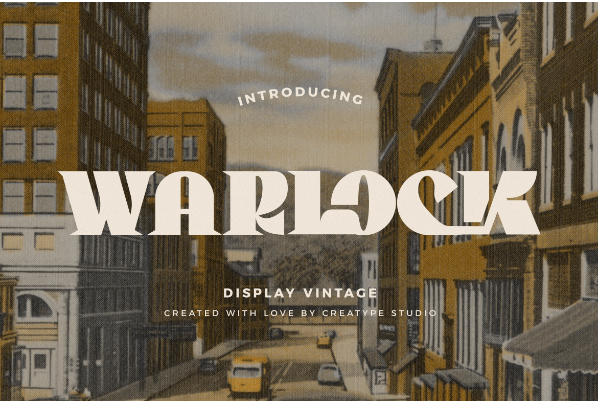 Warlock Urban Font