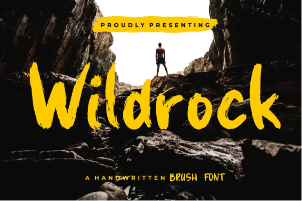 Wildrock Adventurous Skateboard Font