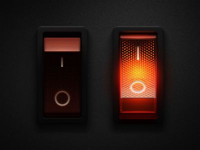 Skeuomorphism of OnOff Button