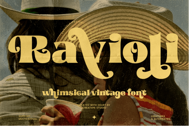 ravioli font