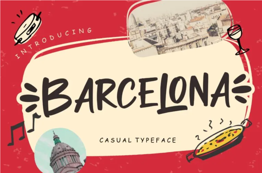 barcelona font