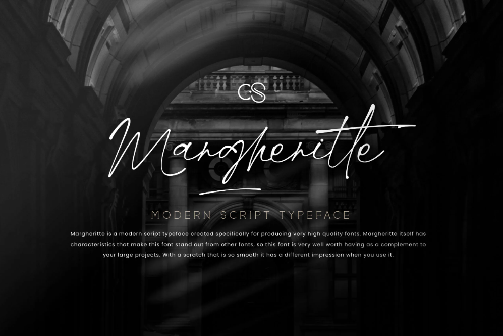 12. Margheritte Modern Script