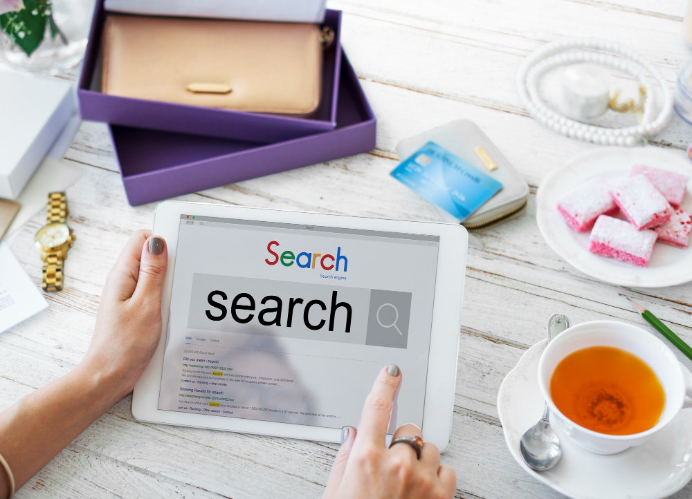 Google search to check availability