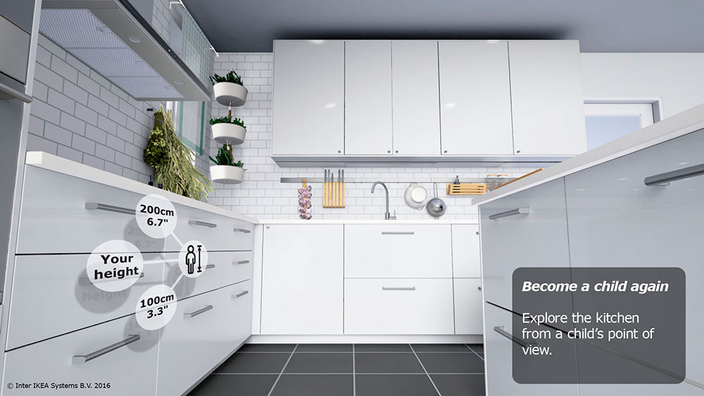 IKEA’s VR kitchen tour