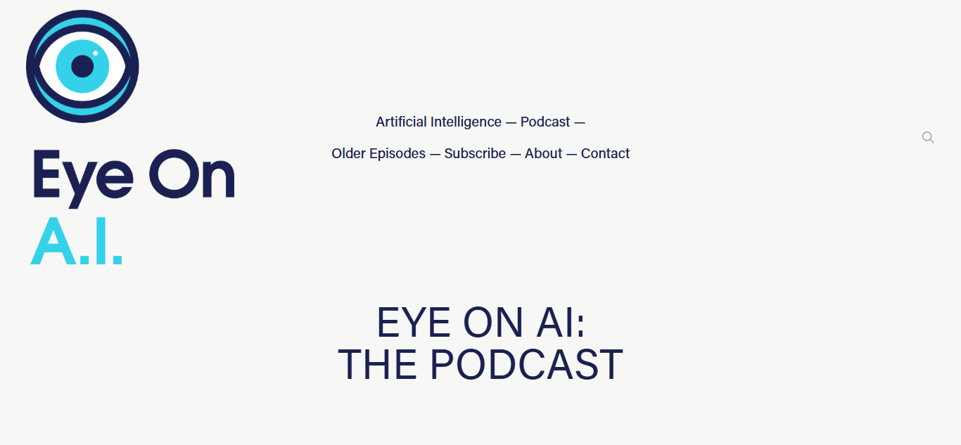 Eye on AI’s homepage