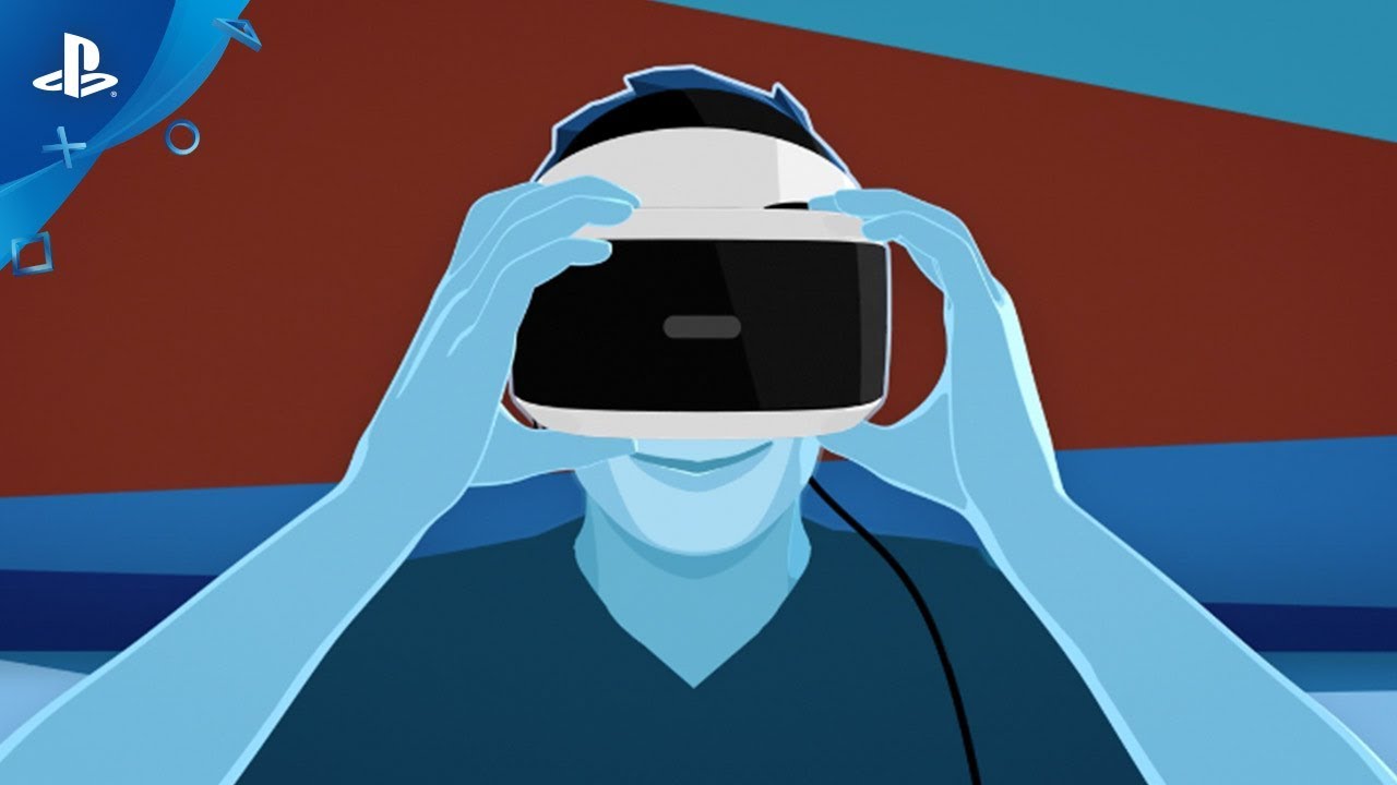 Illustration from a PlayStation VR educational video