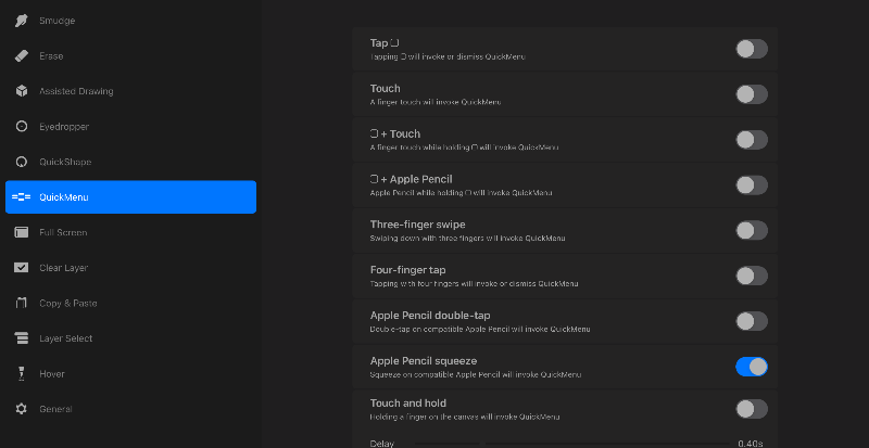 8. QuickMenu