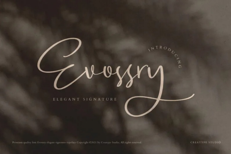 the most elegant font