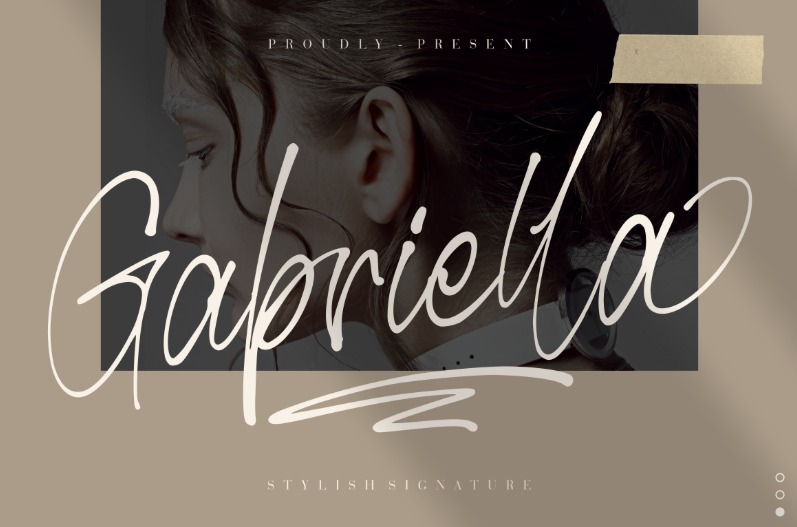 script font for branding