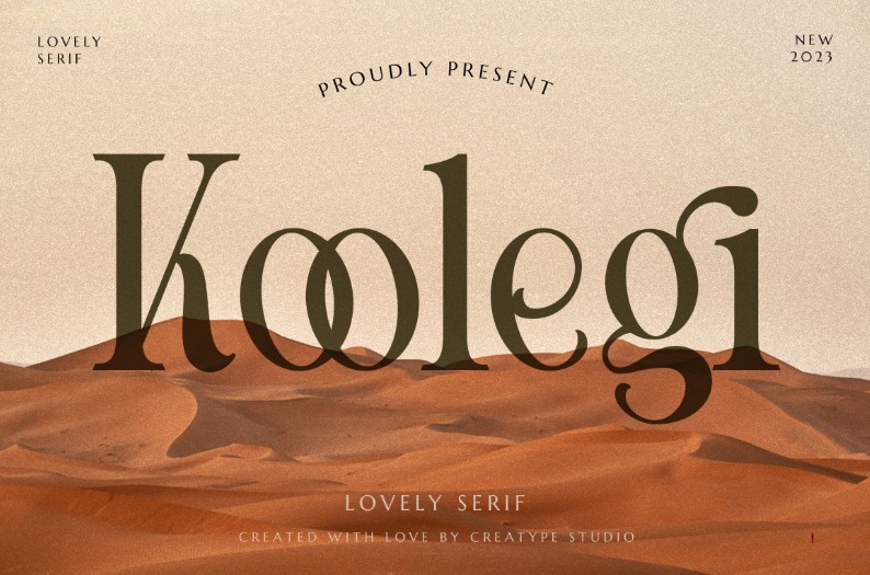 koolegi font