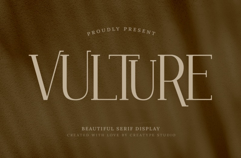 vulture font