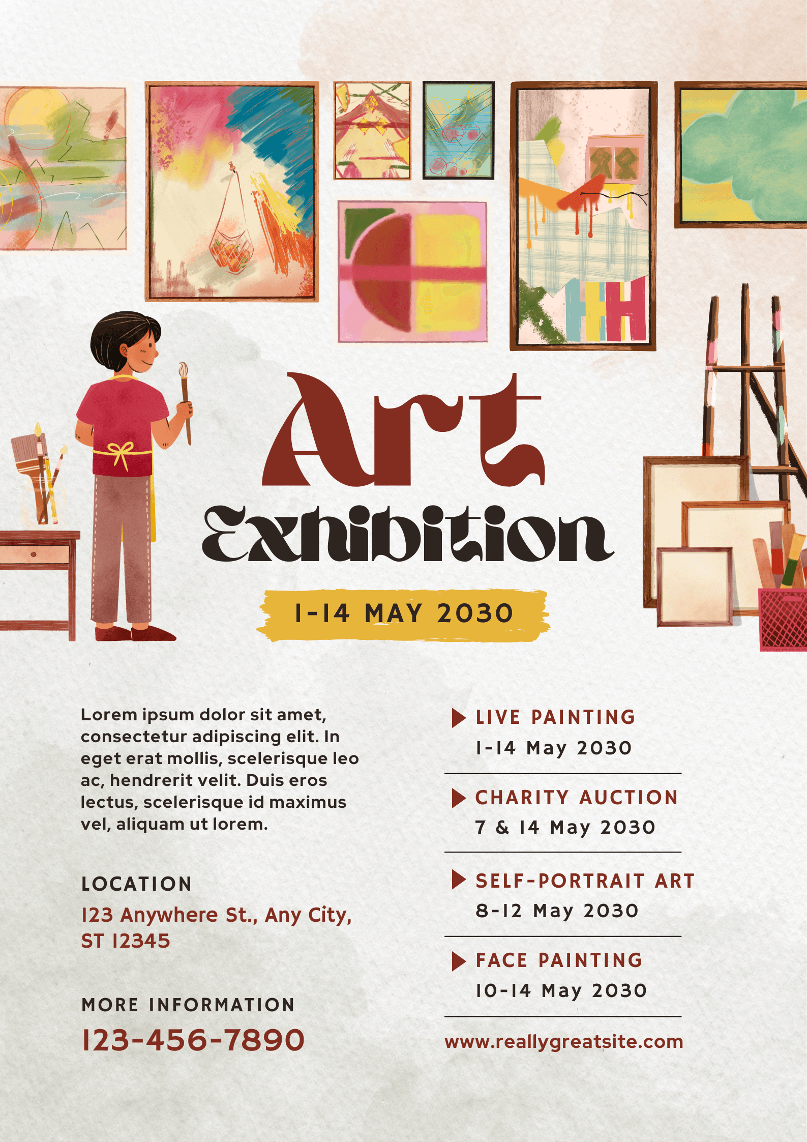 Art Exhibition Poster