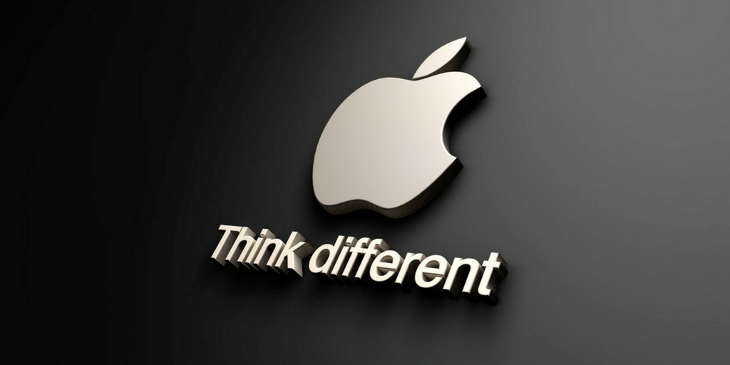 Alt text: Apple’s logo