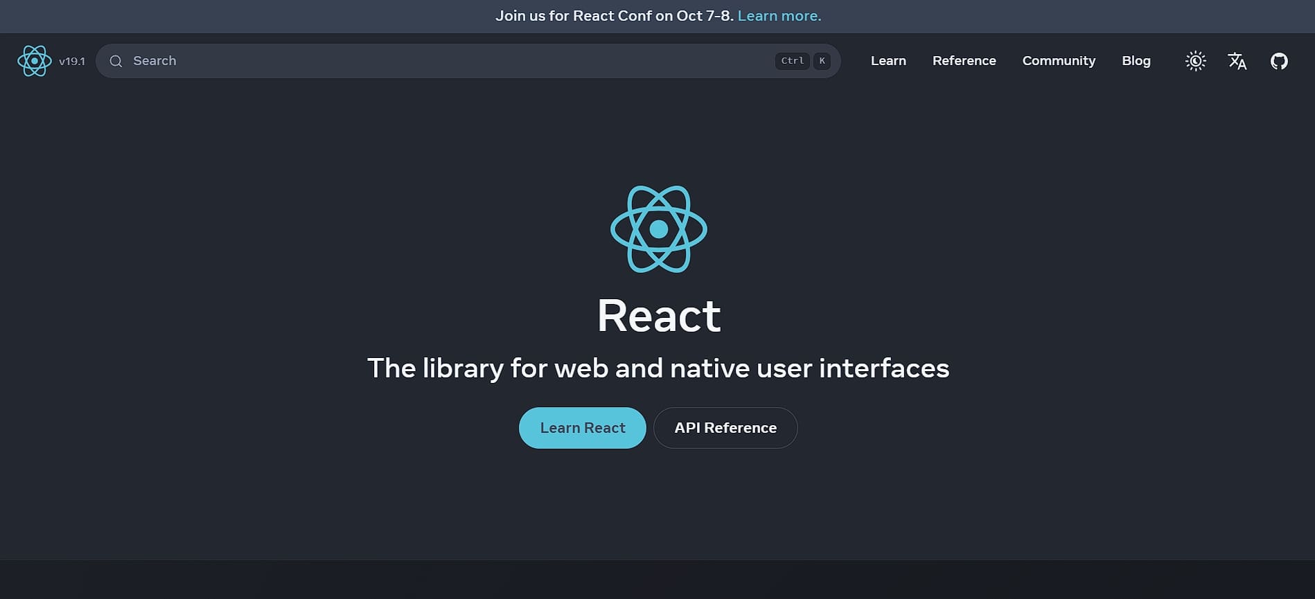 React framework