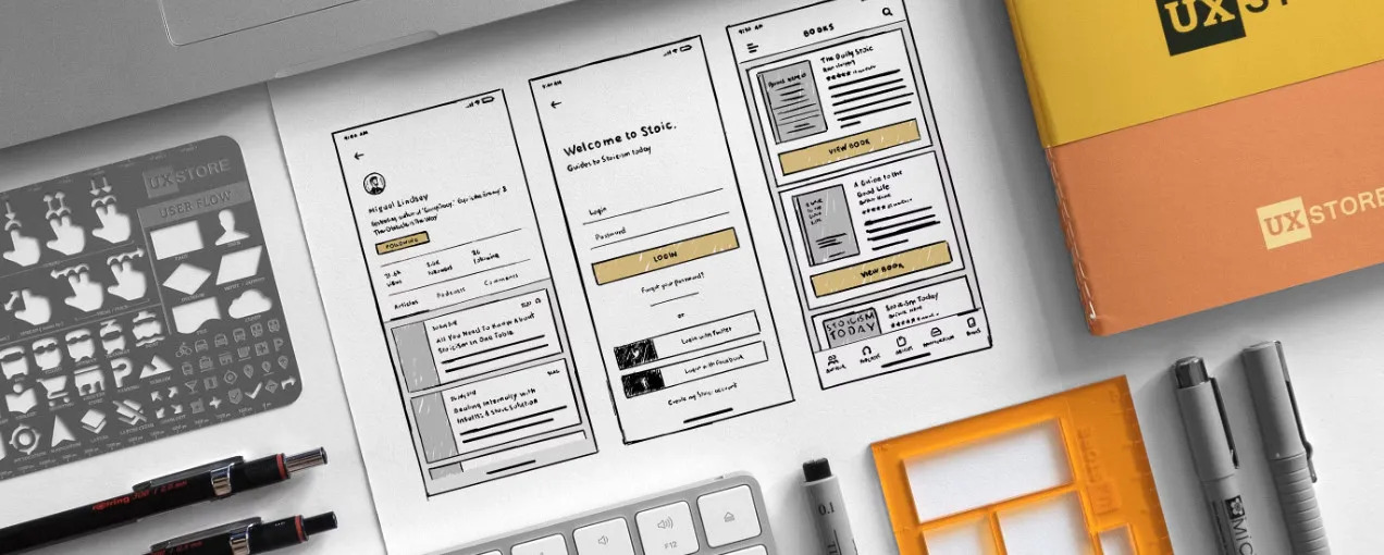 wireframes sample