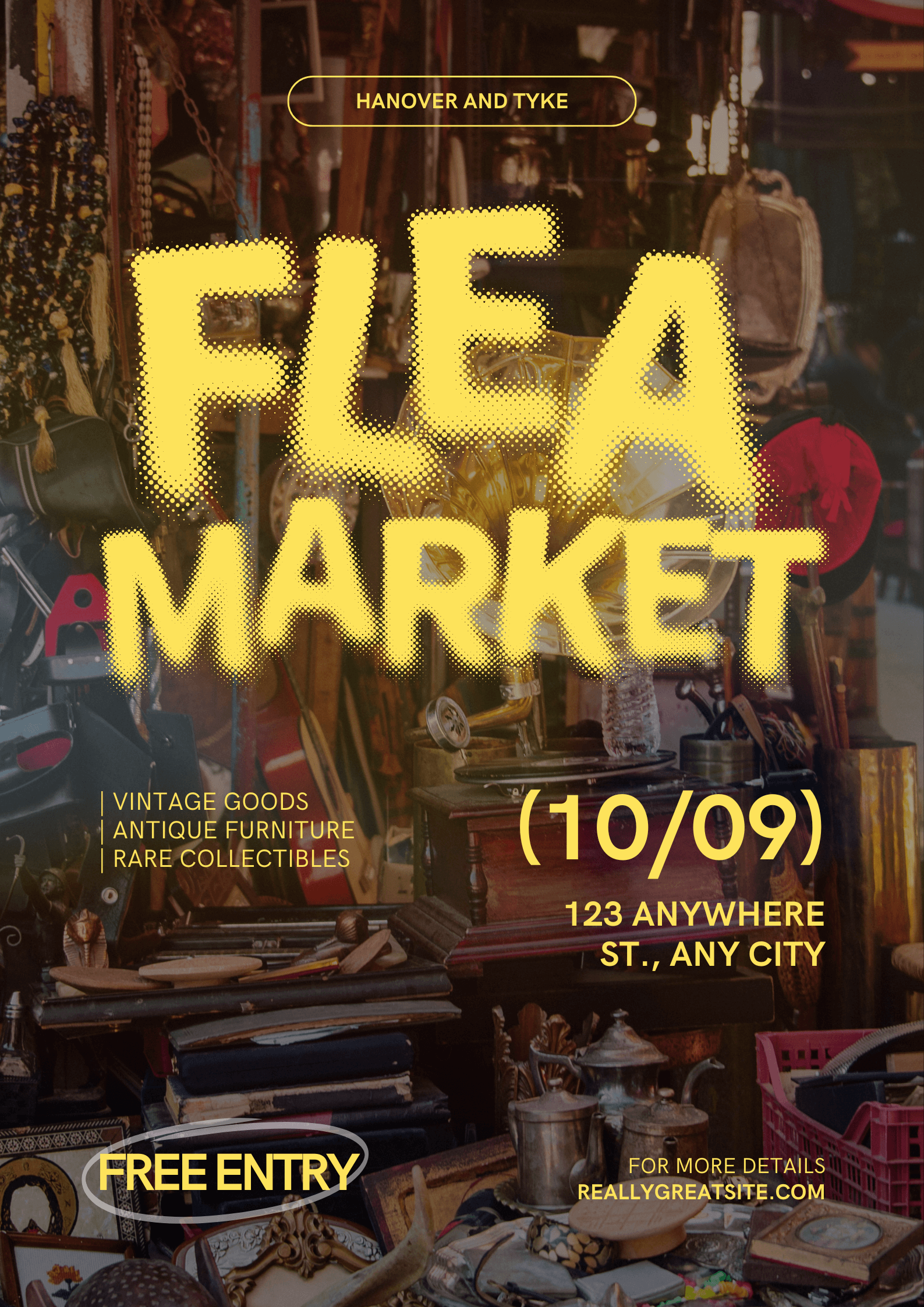 Flea Market Poster