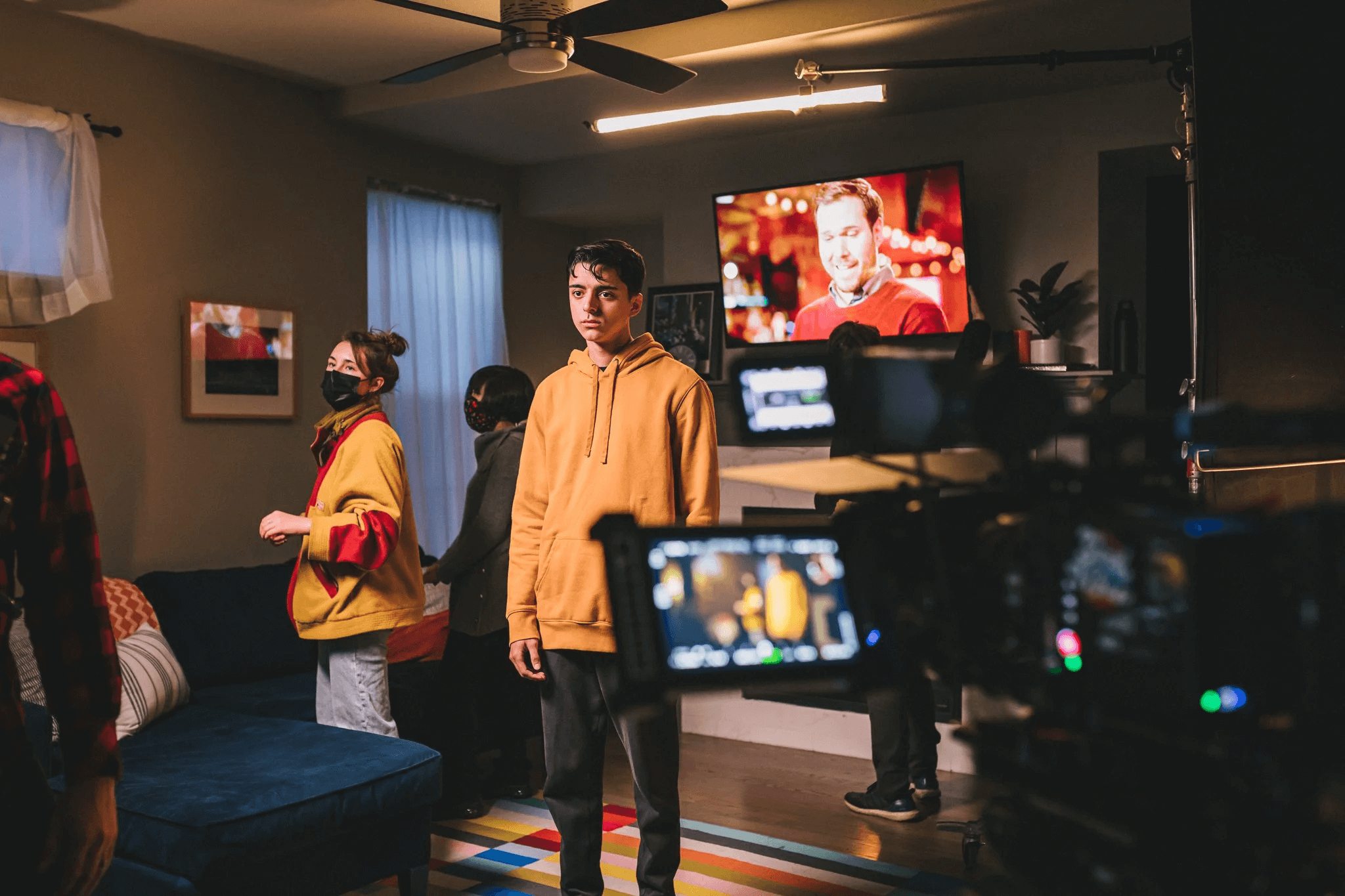 Behind-the-scene content