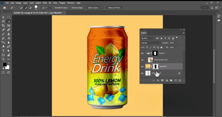 Insert and Blend Your Design