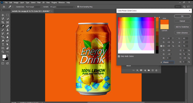 Customize the Background