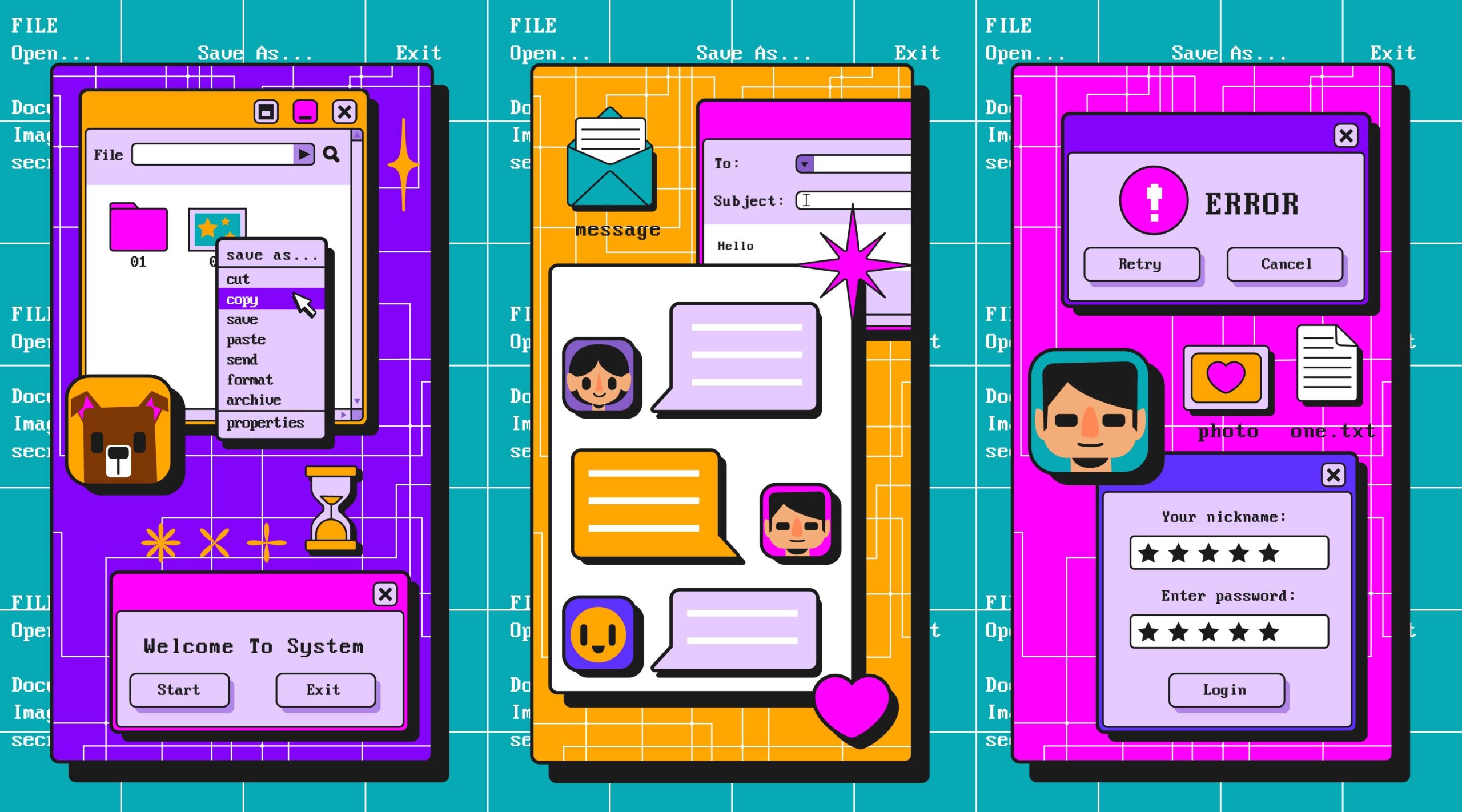 UI elements that can be animated