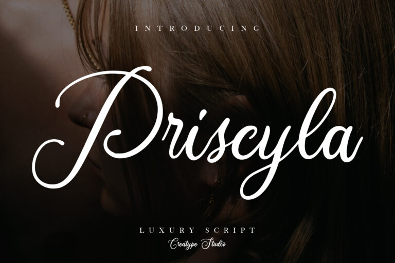 29. Priscyla Luxury Script