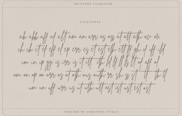 3. Brittany_s ligatures
