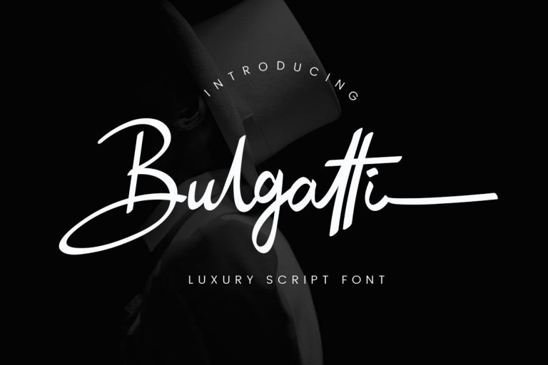 30. Bulgatti Luxury Script