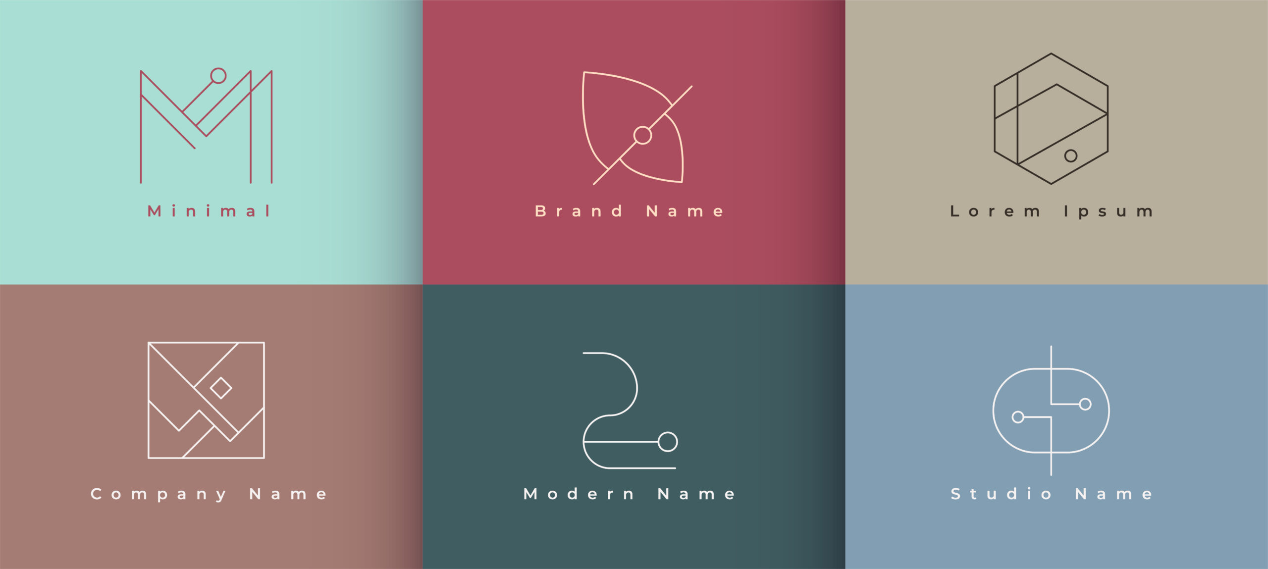 ideas for minimalist personal logos
