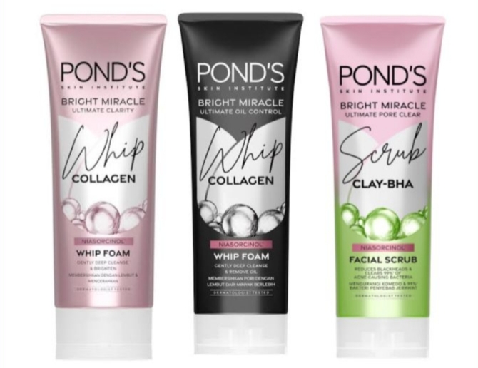 Pond’s Bright Miracle Whip & Scrub